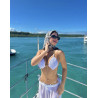 Top Ostra: Bikini Artesanal con Cadenas y Estilo Único