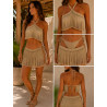 Top Ostra: Bikini Artesanal con Cadenas y Estilo Único