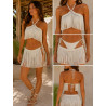 Top Ostra: Bikini Artesanal con Cadenas y Estilo Único